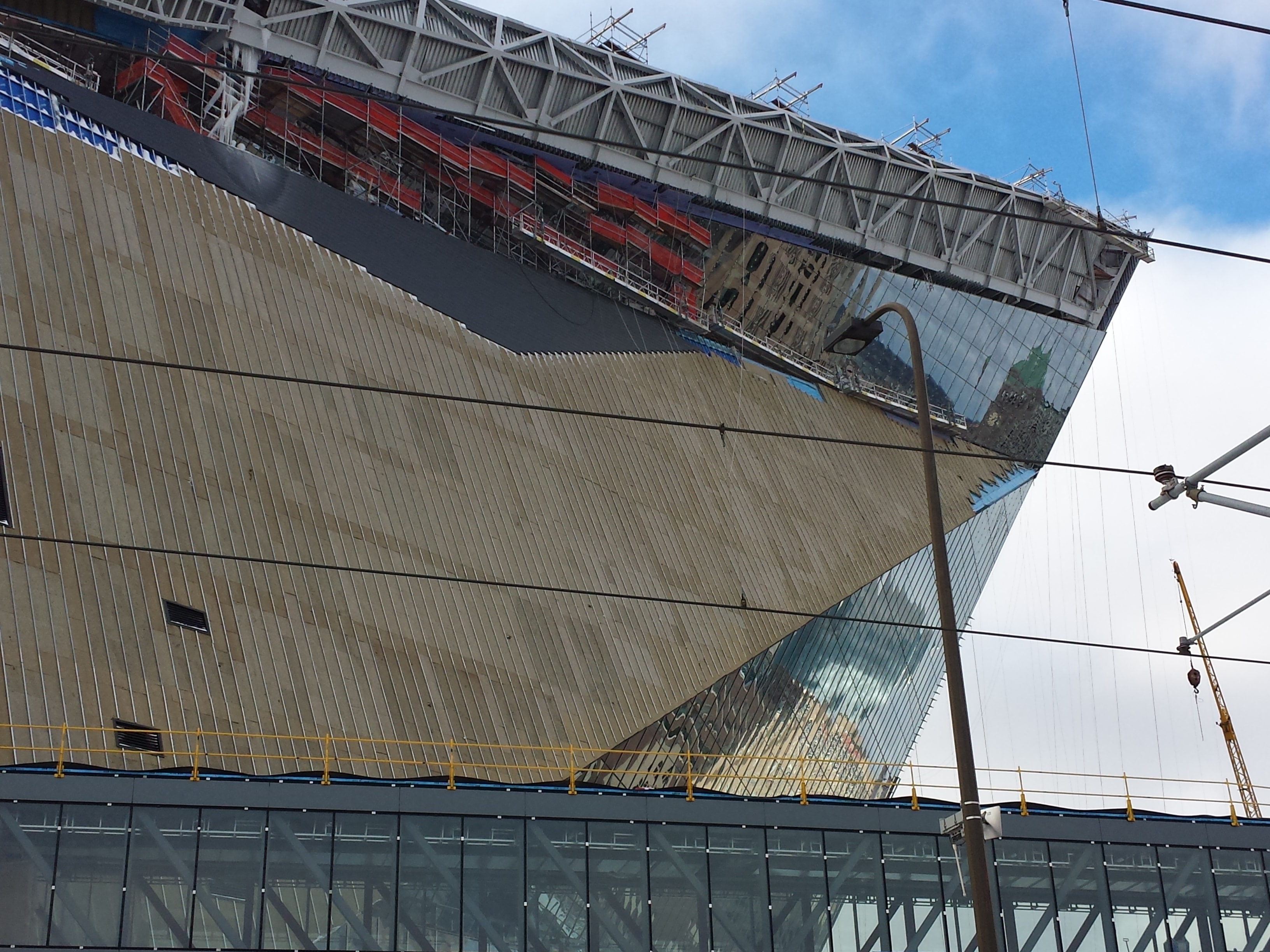 US Bank Stadium Minneapolis scaffold gallery image 2