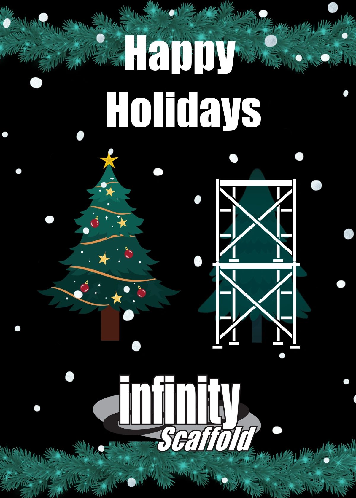 Hopefully You Won't Need Scaffold to Decorate Your Christmas Tree